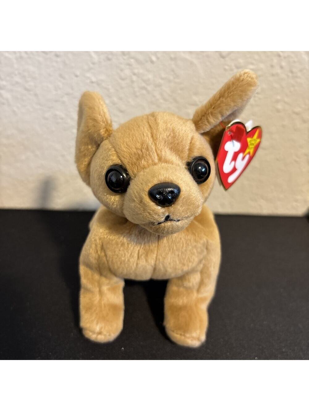Ty Beanie Baby TINY the Dog - DOB September 8, 1998